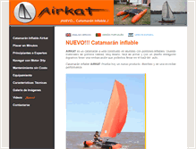 Tablet Screenshot of airkat.com.ar